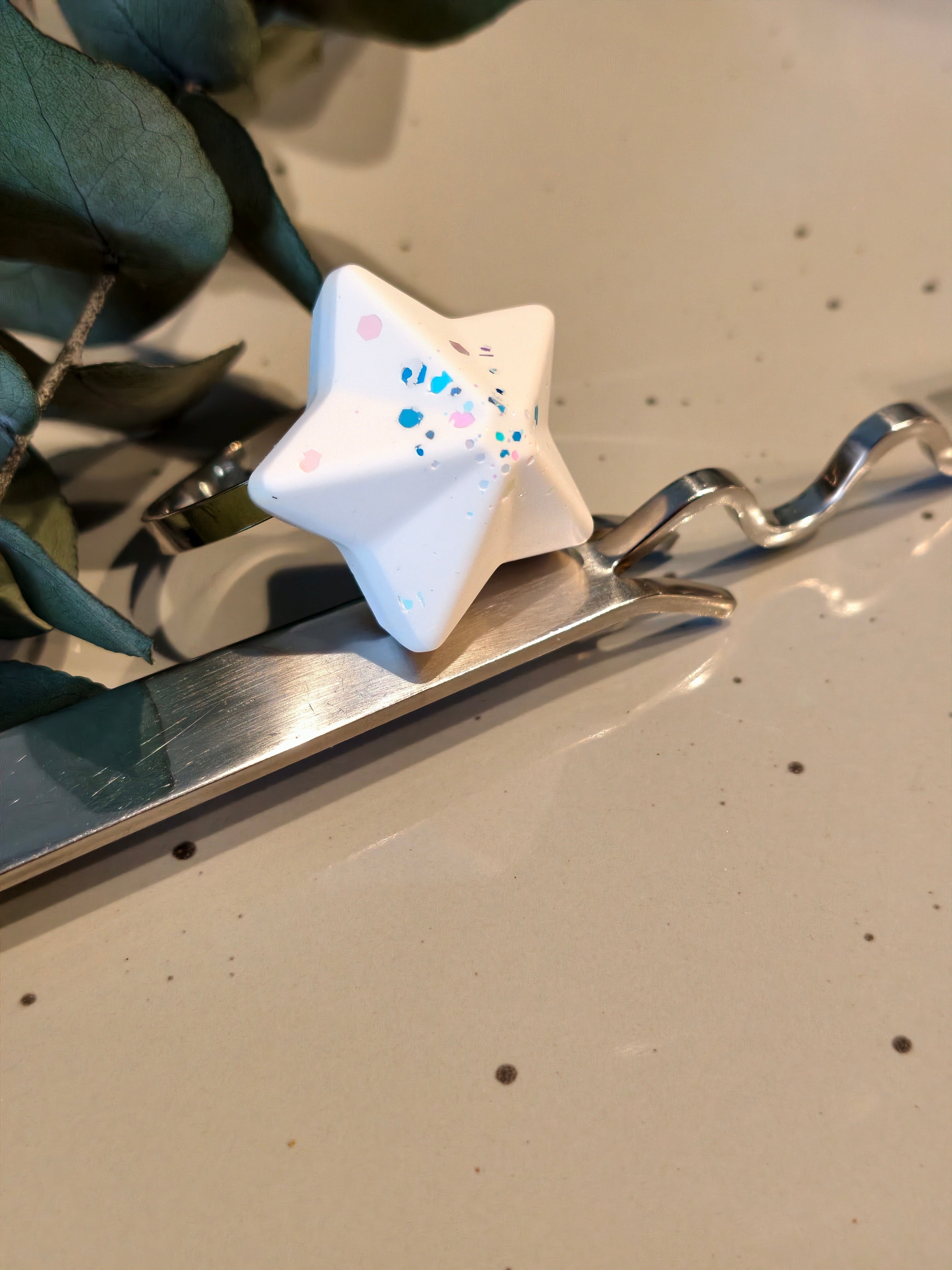 6er Set Serviettenring "Star"
