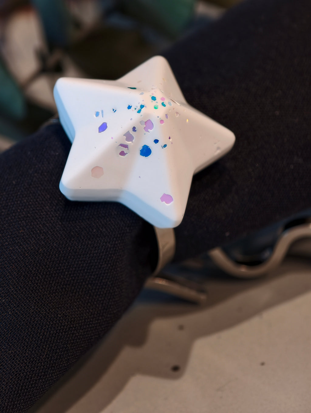 6er Set Serviettenring "Star"