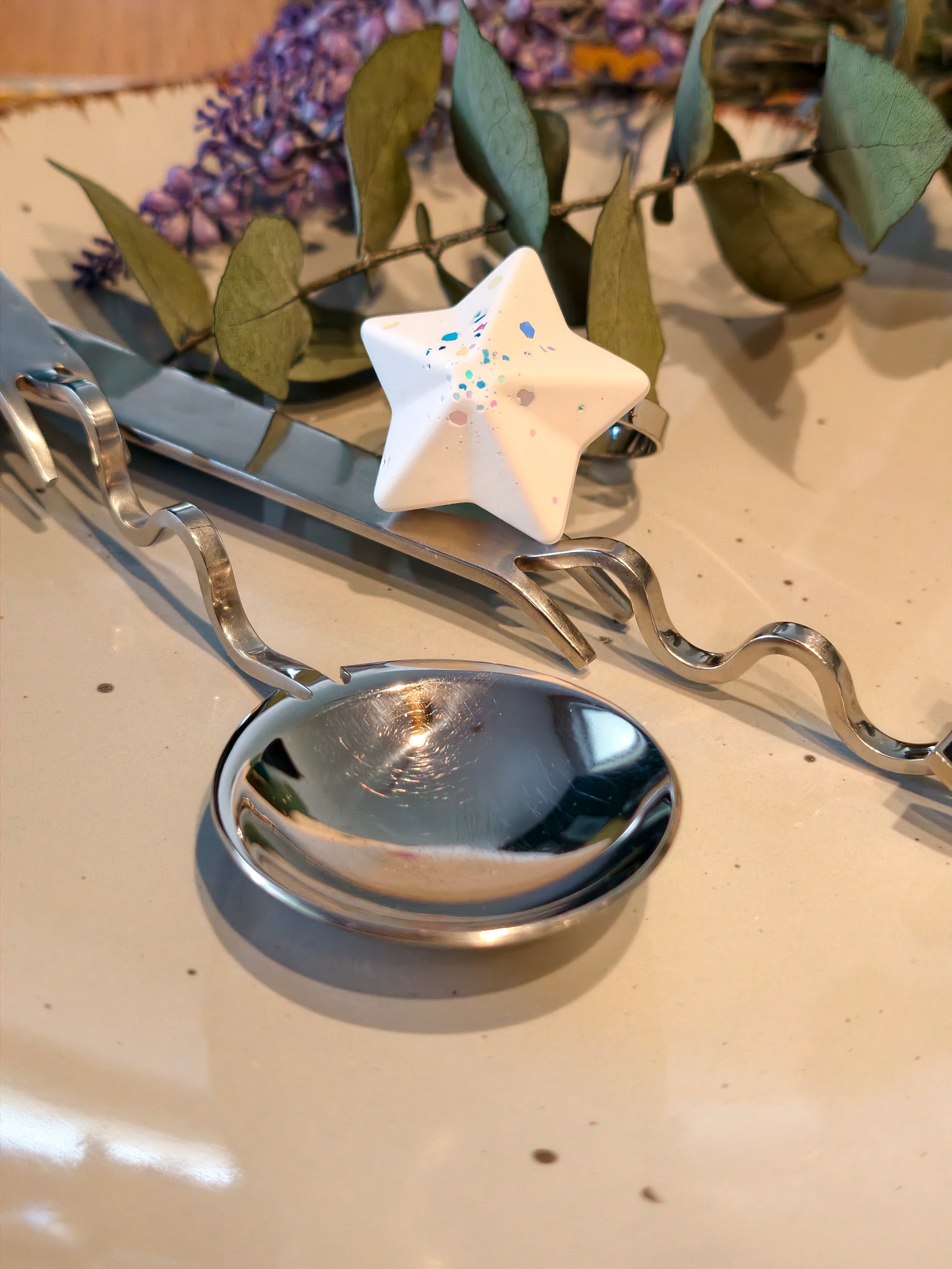 6er Set Serviettenring "Star"